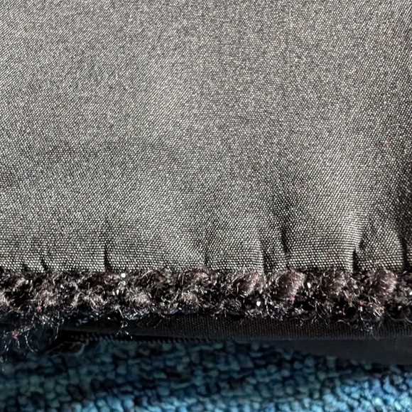 BLACK CHANEL PARFUMS MAKEUP COSMETIC TOILETRY BAG - Picture 7 of 7